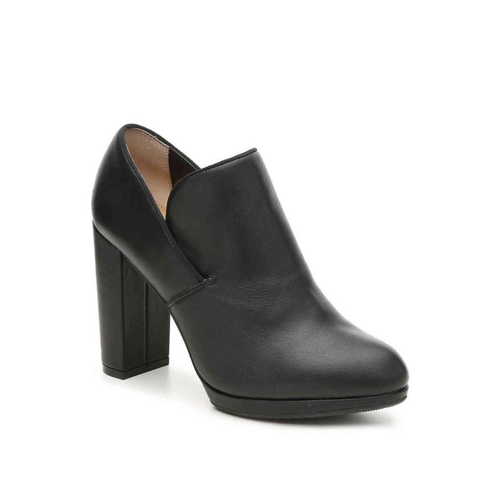 Black Platform Bootie